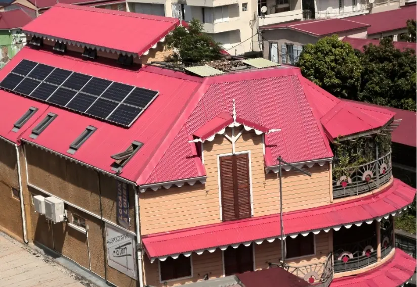 Expo OSE & GWADA – Maison vue d&rsquo;en haut