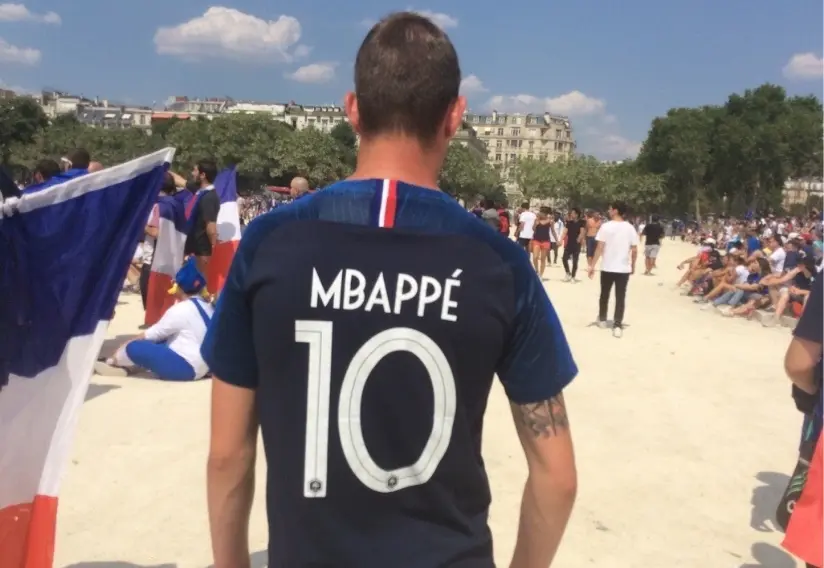 Coupe de monde 2018 - Supporter Mbappé Coupe de monde 2018 – Supporter Mbappé