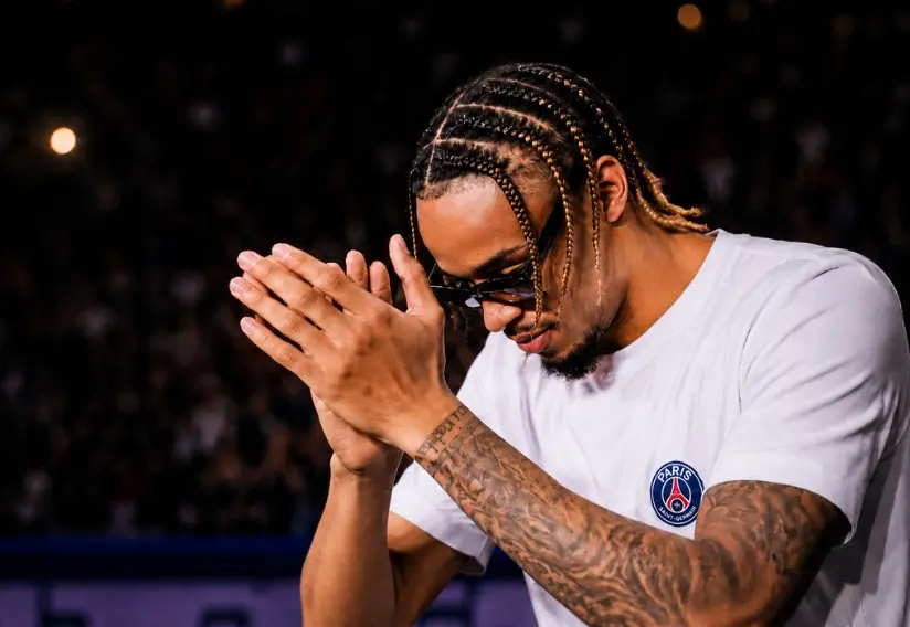 Barcola Joueur du PSG